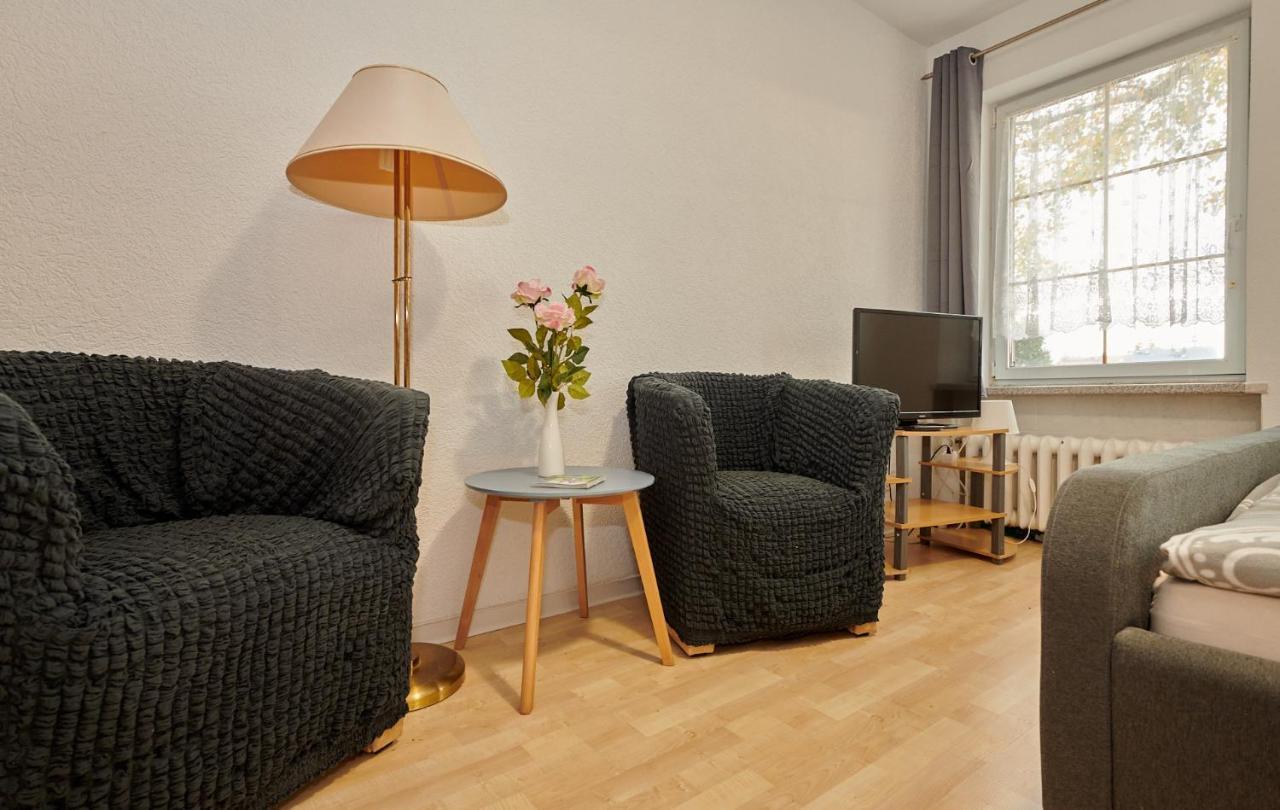Hueblers-Schlafquartier Otel Fürstenwalde Dış mekan fotoğraf