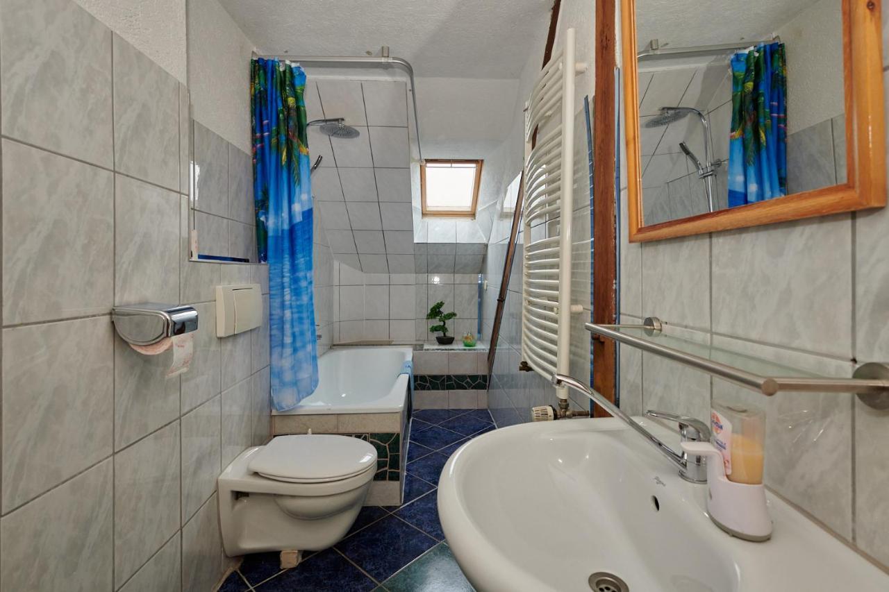Hueblers-Schlafquartier Otel Fürstenwalde Dış mekan fotoğraf